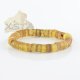 Baltic amber raw beads bracelet